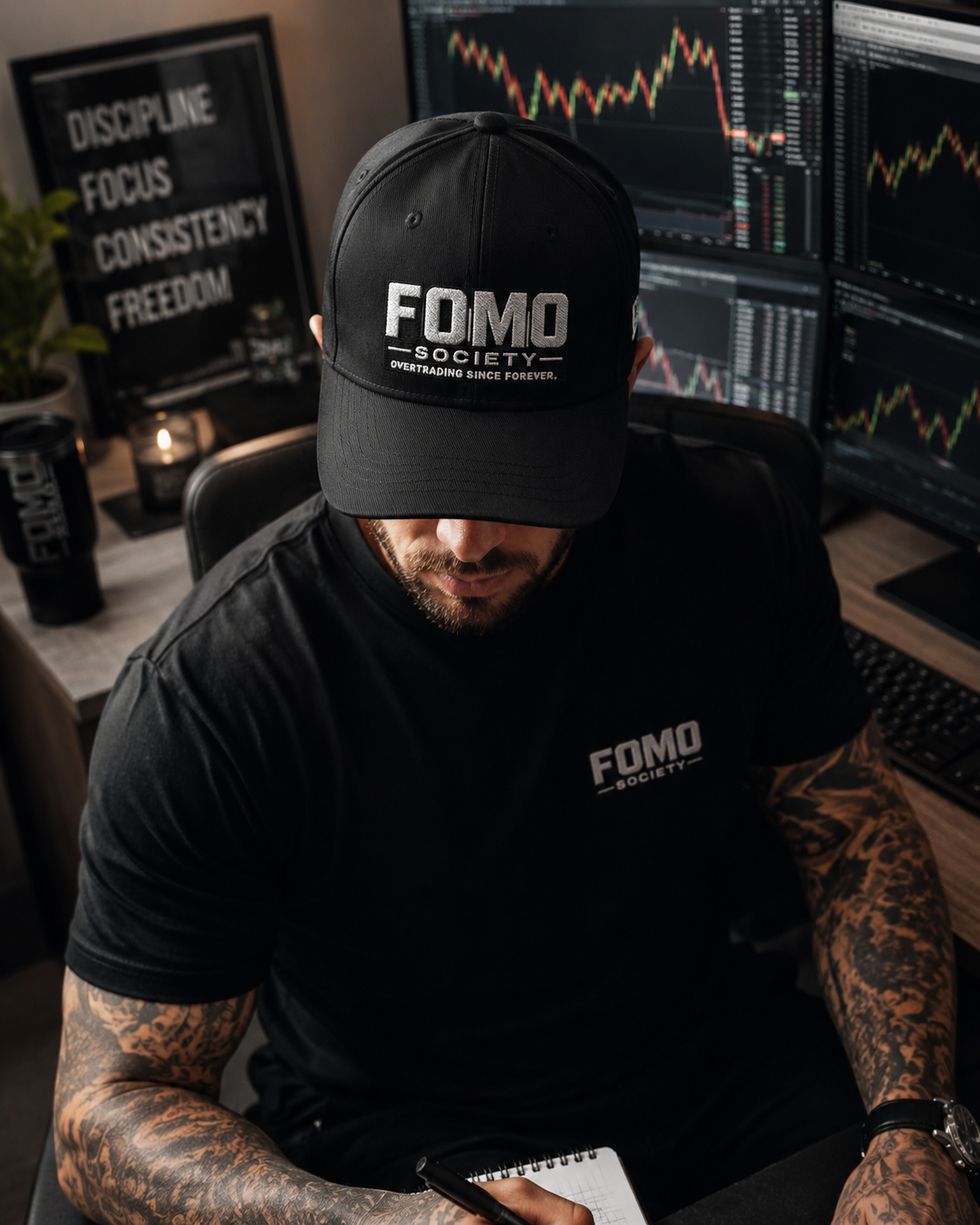 FOMO Society Classic Dad Cap | Overtrading Since Forever