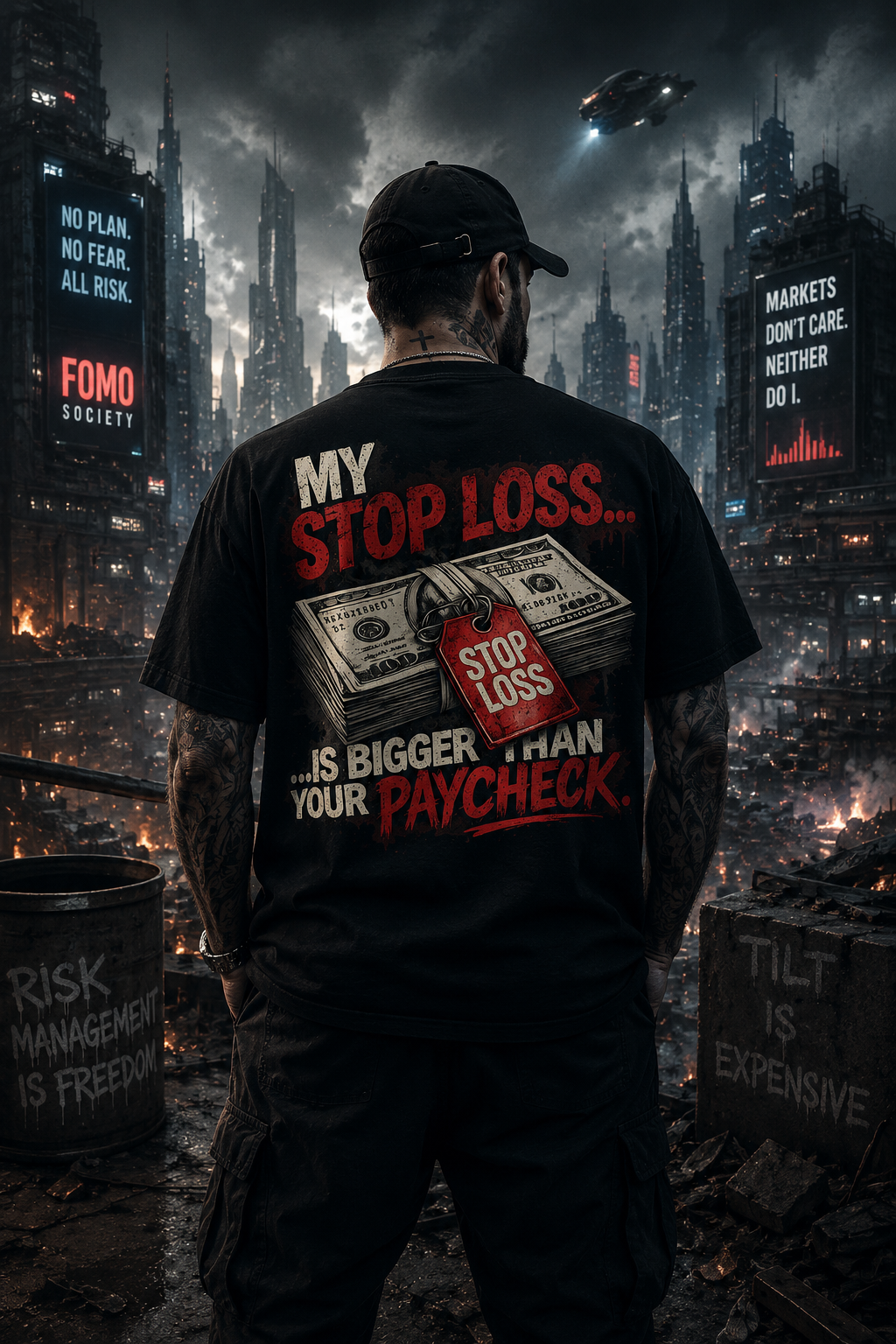 My Stop Loss is Bigger than your Paycheck™ T-Shirt | FOMO Society