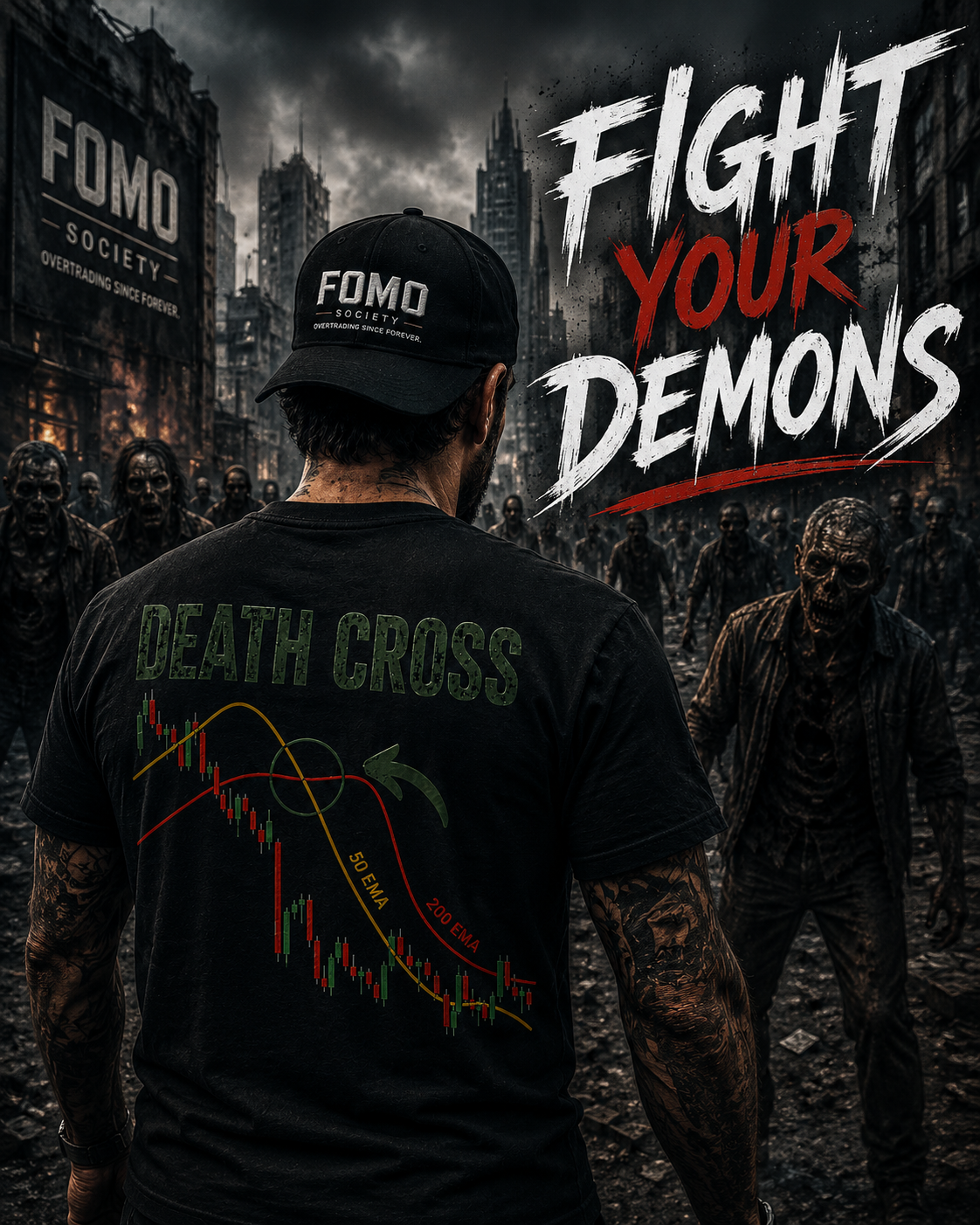 Death Cross™ T-Shirt | FOMO Society